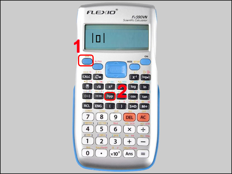 Cách bấm giá trị tuyệt đối trên máy tính